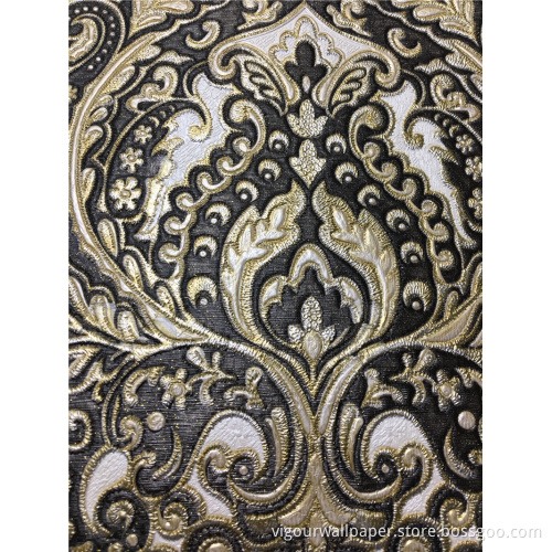 1.06 Pvc 3D Cheap Wall Paper Project Wallcovering